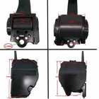2set Retractable 3 Point Safety Seat Belt Straps Car Vehicle Adjustable Belt Set