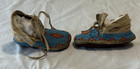 Vintage Beautiful Native American Lakota Sioux Beaded Baby Moccasins