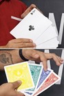 Vanishing Jumbo Aces Magic Trick - Blank Cards And Appearing Aces Illusion