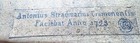 Antique Violin  Antonius Stradivarius Cremonenfis Faciebat Anna 1723