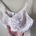 Vintage 90s Y2k Floral Bra Top Size S m 32 C