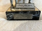 Roger Staubach Autographed Dallas Cowboys Legend Lives Pewter Figure  M  Ricker