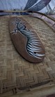 Vintage Aboriginal Carved Wooden Ceremonial Shield Pacific Islanders Tribal