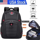 Men Anti Theft Laptop Backpack Bag Extra Large 19  Travel School Waterproof Bag