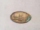 1904 Indian Head Penny Elongated With 1904 St Louis World s Fair  Us Govt Bldg