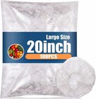 100 Pack 50cm Extra Large Bowl Covers For Bread Proofing  Elastic Food Storage