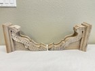 Restoration Hardware Aris Corbel Medium Wood - Set Of 2