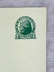 Vintage Jefferson Post Card  One Cent unused Blank