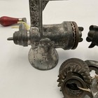 Antique Universal No  1 Meat Grinder 8    Handle Cast Iron Food Chopper Mincer-2