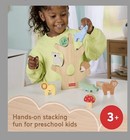 Fisher-price Wooden Balance Tree Stacking Activity Toy