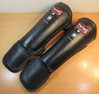 Twins Special Shin Guard Handmade Thailand First Quality Genuine Leather Large
