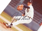 Jack Morris Signed Vintage Photo 3 5 X 5 Detroit Tigers Auto Autograph