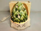 Vintage Relpo Rotating Musical Lighted Christmas Tree Planter  Rare    