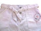 New Girl 14-16 White Denim Skirt Adjustable Waist 