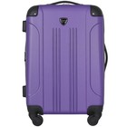 Travelers Club Chicago 20  Adult Hard Side Rolling Carry-on Luggage - Purple