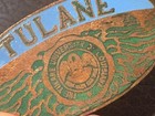 Tulane University Louisiana Vintage Enameled Badge   Token 