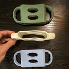Dr  Brown s Baby Bottle Handles Grip Set 3 Pack Green White Blue
