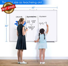 White Board Dry Erase 60 X 36    Large Magnetic Whiteboard 5  X 3  Dry Erase Board
