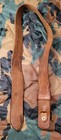 Vintage Bianchi Carry Belt Size 34 Brown Leather Needs Repair