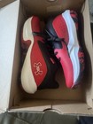 Under Armour Gs Lockdown 7 Basketball Sneaker Low Top Lace-up Kids 7y Red