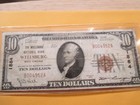 1929  10 The Wellsburg National Bank Wllsburg  West Virginia Rare