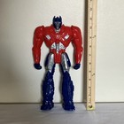 Transformers Optimus Prime Large 11 In Robot Action Figure Toy Red Silver Blue