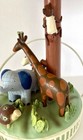 Kids Line Animals Jungle  Nursery Lamp Light 17    W Shade Baby Room Decor Cute 