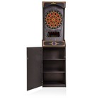 Electronic Dartboard Arcade Cabinet 24 Games Dart Board Soft Tip Pro Darts Set