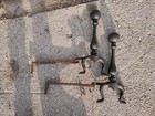 Pair Of Vintage Cast Iron Andirons 