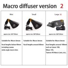 Guage Universal Camera Flash Light Speedlite Softbox Diffuser Reflector Snoot 