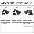 Guage Universal Macro Camera Flash Light Speedlite Softbox Diffuser Reflector V3