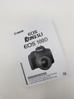 Canon Rebel Sl1 Eos 100d Instruction Owners Manual Book New