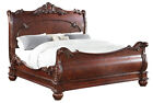 Deluxe Victorian 6 Piece Bedroom Set  Cherry  Homecraft Furniture