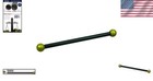 Elegant 15  Aluminum Cross Arm Ladder Rest For Outdoor Lamp Post - Black   Gold