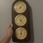 Vintage Sunbeam Weather Station Barometer Thermometer Humidity Usa