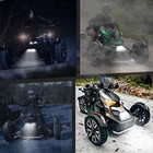 Kemimoto Led Front Bumper Auxiliary Light Kit For Can Am Ryker 600 900 Rally