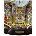 Seiko Melodies In Motion Musical Mantle Clock Swarovski Crystals Rare Piece