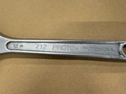 Vintage Proto 712  Professional 12  Adjustable Wrench Hand Tool  Mfd Usa Pld