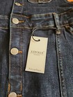 Judy Blue Overall Dress Women s Xlarge Dark Blue Jean Deim Button Pockets New