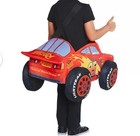 Disney pixar Cars Lightning Mcqueen Toddler 3d Halloween Racing Costume One Size
