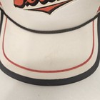 Vintage Strohs Beer Snapback 3 Stripe Hat Trucker Advertising Alcohol 