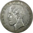 Romania Carol I Silver 1882 B  5 Lei Crown 37mm Key Date Scarce Km  17 1   305 