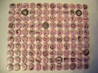 Vtg 70s 80s Mixed Lot Of 120 Trademark Character 1 Inch  2 5cm  Pinbacks Button