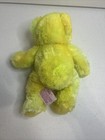 Zola Neon Bright Yellow Teddy Bear By Russ Berrie Plush  p2 