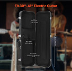 New Kffkff Electric Guitar Hard Case 43in Rectangular Lockable Black For 39in