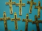 20 Antique Monastery Crucifixes   Copper   Monastery Stock France