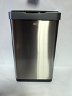 Eko Mirage-t 50 Liter 13 2 Gal Sensor Touchless Rectangular Trash Bin Stainless
