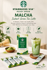 Starbucks Via Matcha Green Tea 15 Sticks 3 Packs Korean Instant Tea