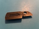 Spyderco S p o t  Cpm S30v Frame Lock Plain Wharncliffe Black Pocketknife