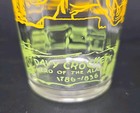 Vintage Davy Crockett Glass Yellow Tumbler Approx  Size  5-1 2  X 3 -1 4  U163 8